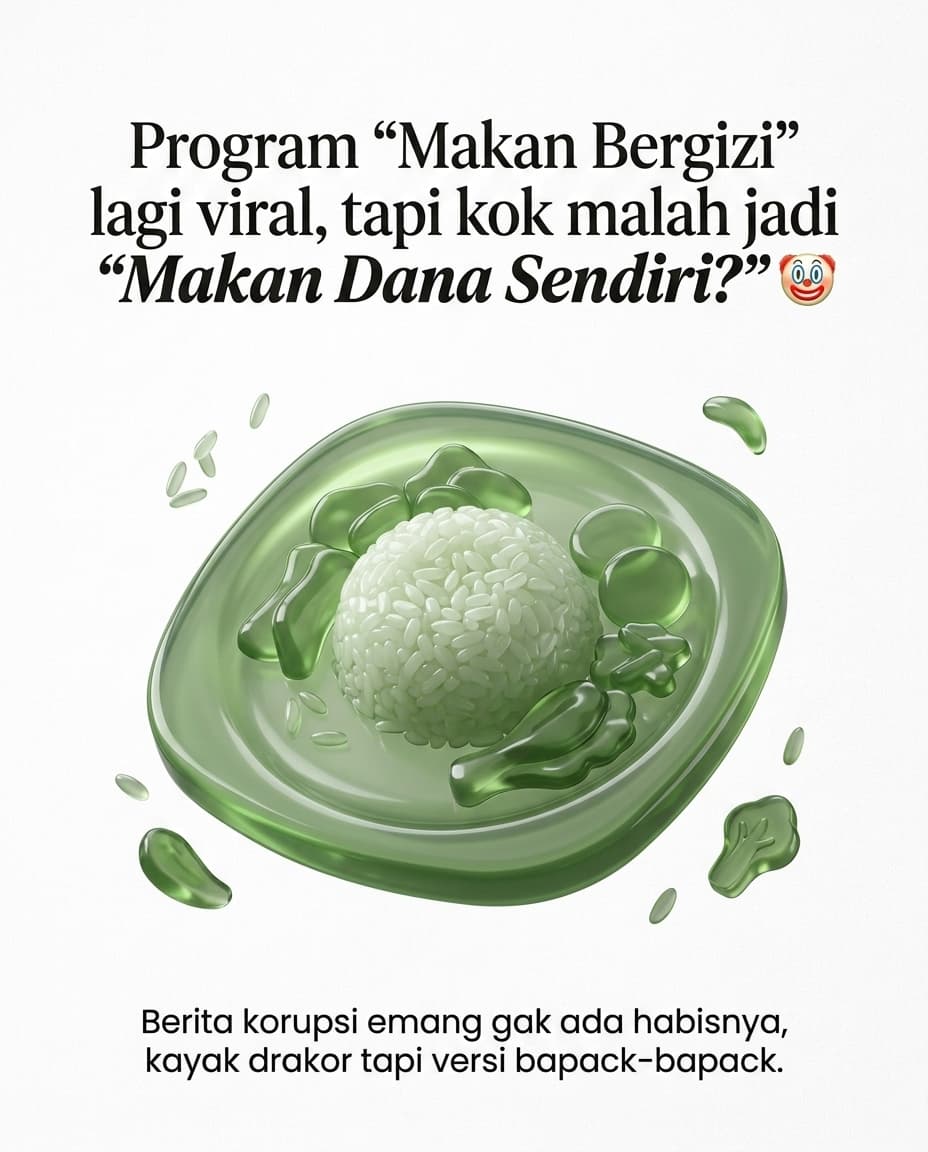 Korupsi di program Makan Bergizi Gratis