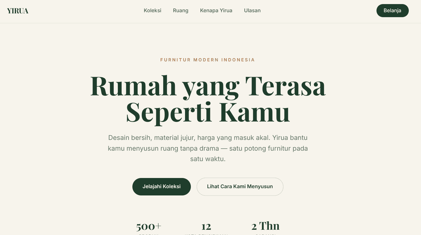 Template YIRUA — Willow
